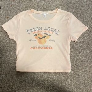 Full tilt (Tilly’s brand) light pink baby tee - size L